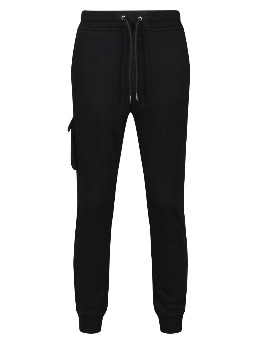 Luke Jakata Tracksuit Bottoms | Black