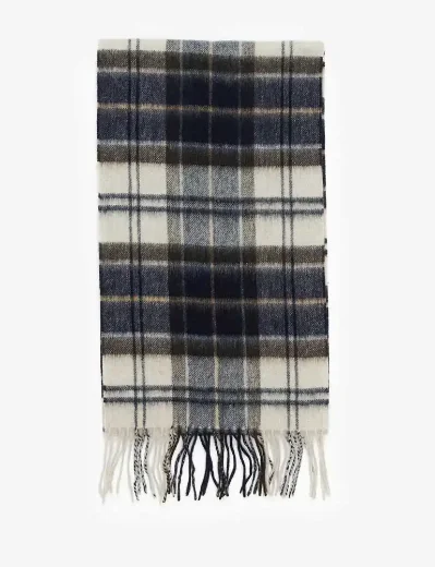 Barbour Lambswool and Cashmere Tartan Scarf | Autumn Dress