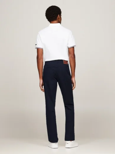 Tommy Hilfiger Denton Straight Trousers | Desert Sky