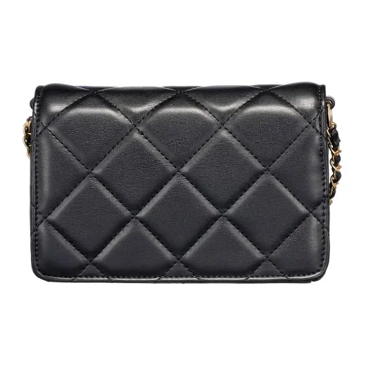 Valentino Ocarina Quilted Flap Shoulder Bag | Black