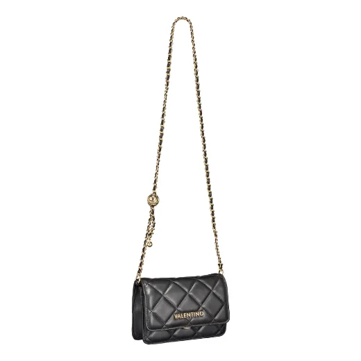 Valentino Ocarina Quilted Flap Shoulder Bag | Black