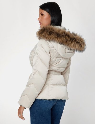 Guess Olga Short Down Jacket | Pearl