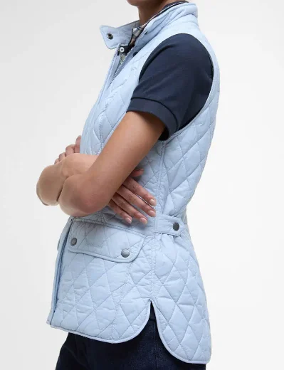 Barbour Womens Otterburn Quilted Gilet | Breeze Blue