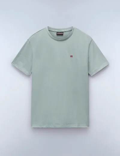 Napapijri Salis Crew Neck T-Shirt | Green Mil