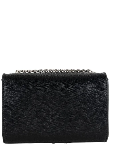 Valentino DIVINA Crossbody Bag | Black/Silver