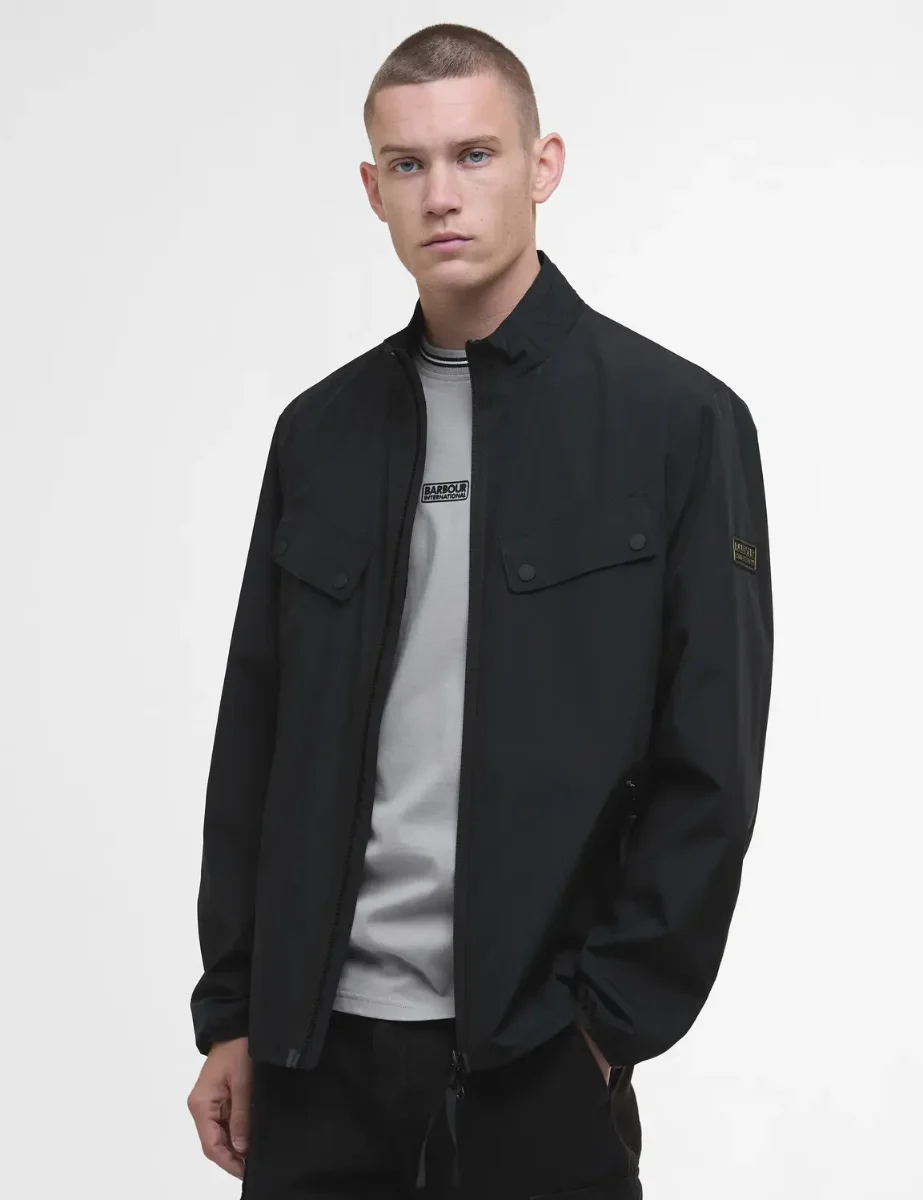 Barbour International Re-Duke Showerproof Jacket | Black