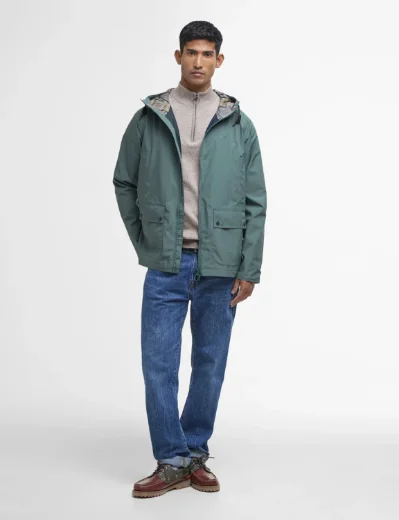 Barbour Waterproof Domus Jacket | Vintage Teal