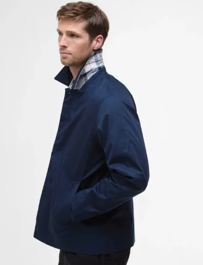 Barbour Rokig Waterproof Jacket | Navy