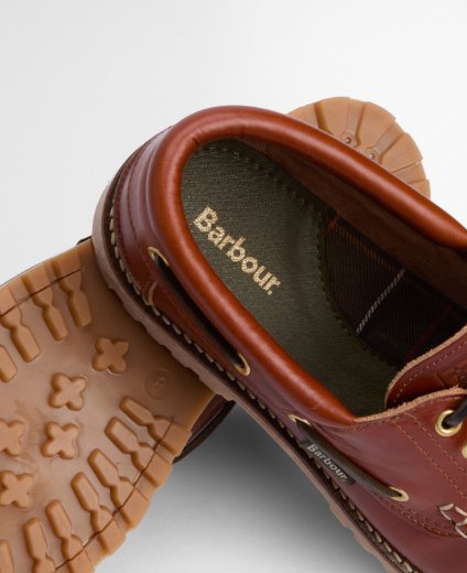 Barbour Deck Boat Shoe | Tan