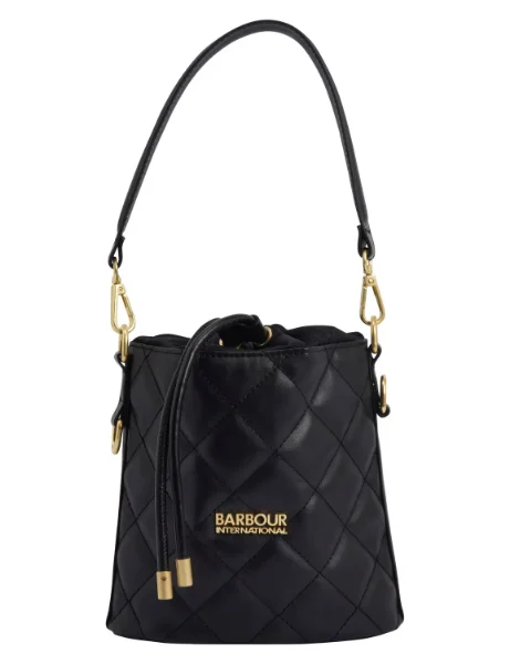 Barbour International Women's Mini Balham Tote Bag | Black Barbour International Women's Mini Balham Tote Bag | Black