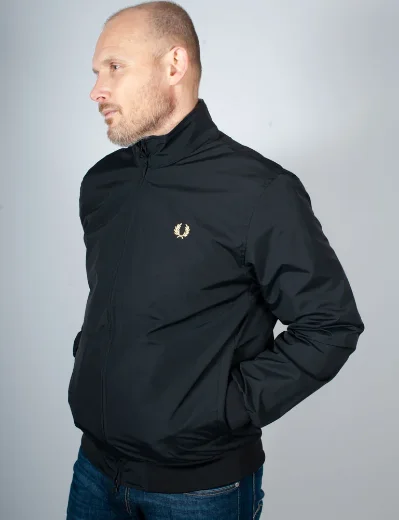 Fred Perry Brentham Jacket | Black