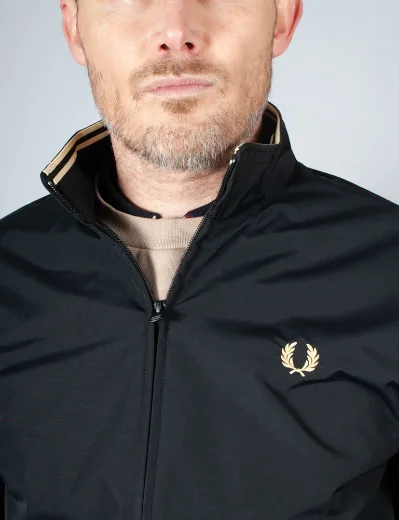 Fred Perry Brentham Jacket | Black