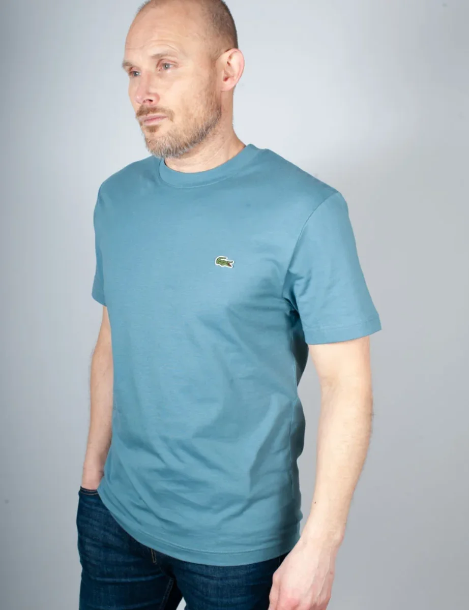 Lacoste Classic Fit Cotton T-Shirt | Blue