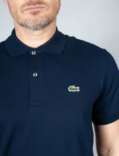 Lacoste Classic Fit L12.12 LIGHT Pique Polo | Midnight Blue