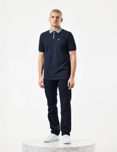 Weekend Offender Lachine Polo | Navy/Mid House Check