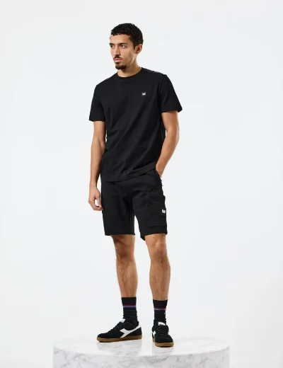 Weekend Offender Garcia Overlay T-Shirt | Black