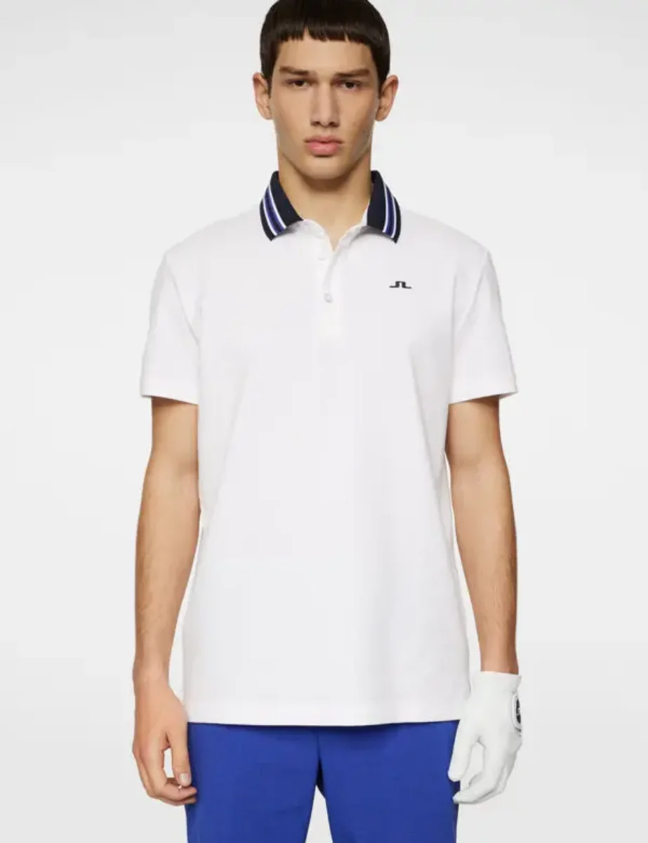 J.Lindeberg Bjorn Polo | White