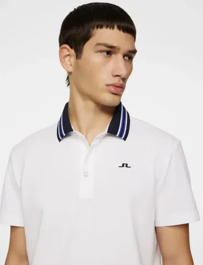 J.Lindeberg Bjorn Polo | White