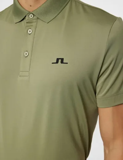 J.Lindeberg Bridge Polo | Oil Green