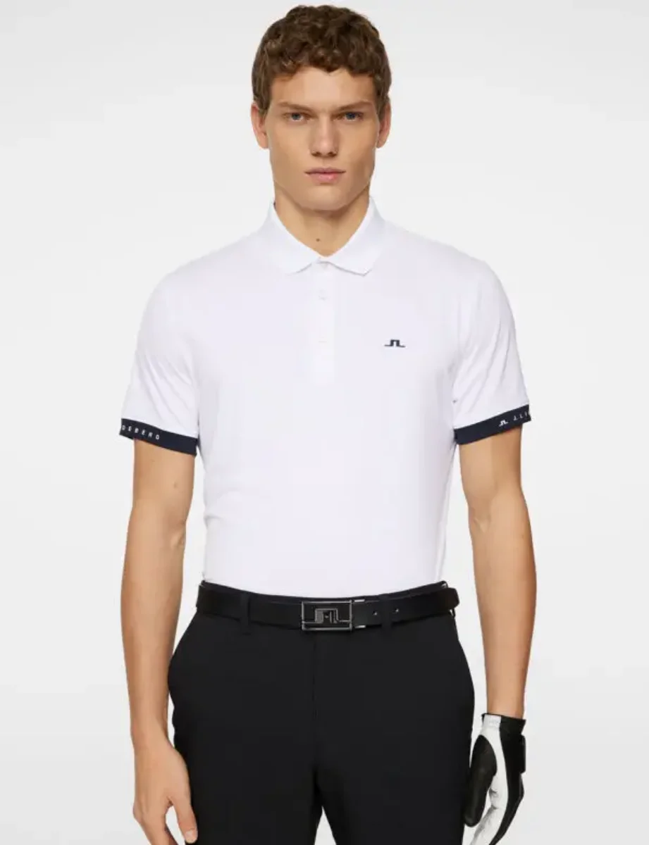 J.Lindeberg Guy Polo | White