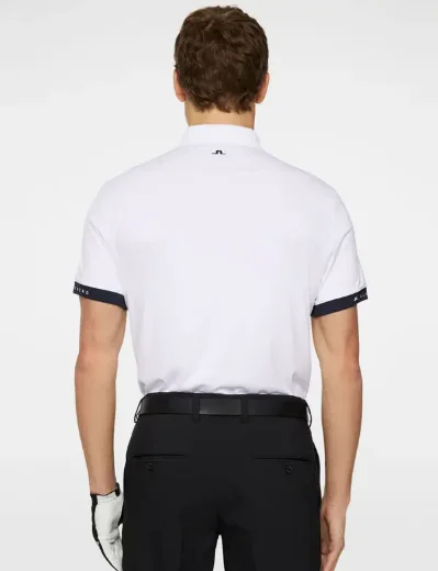 J.Lindeberg Guy Polo | White