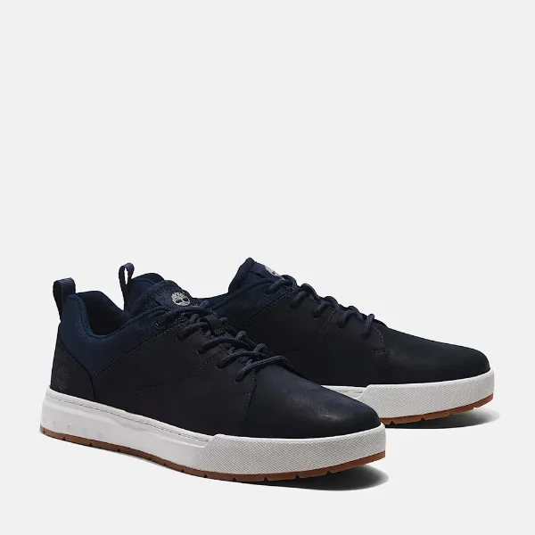 Timberland Maple Grove Low Lace-Up Trainer | Navy Timberland Maple Grove Low Lace-Up Trainer | Blue