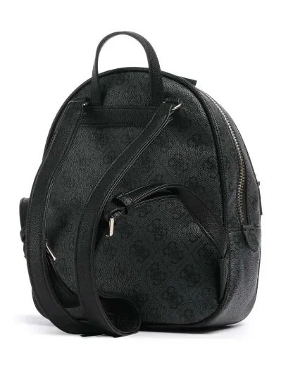 Guess Manhattan Large 4G Logo Backpack | Coal Logo