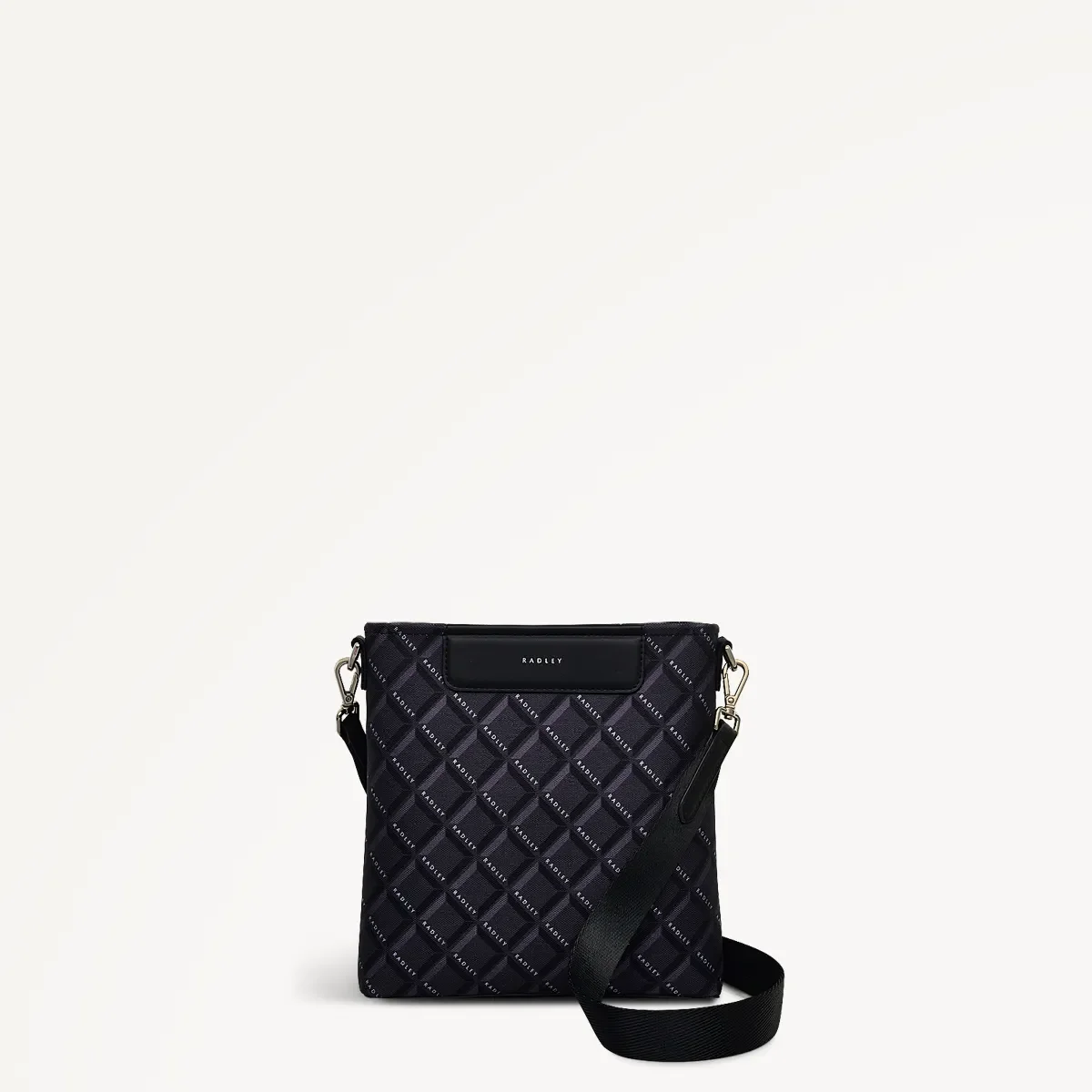 Radley Southwell Gardens Geo Print Crossbody Bag | Black