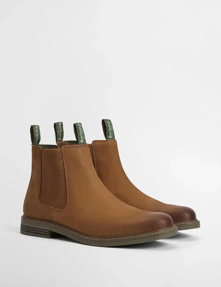 Barbour Farsley Chelsea Boot | Dark Tan