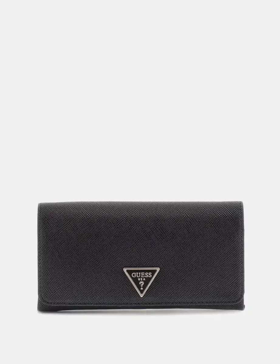 Guess Noelle Crossbody Flap Clutch | Black