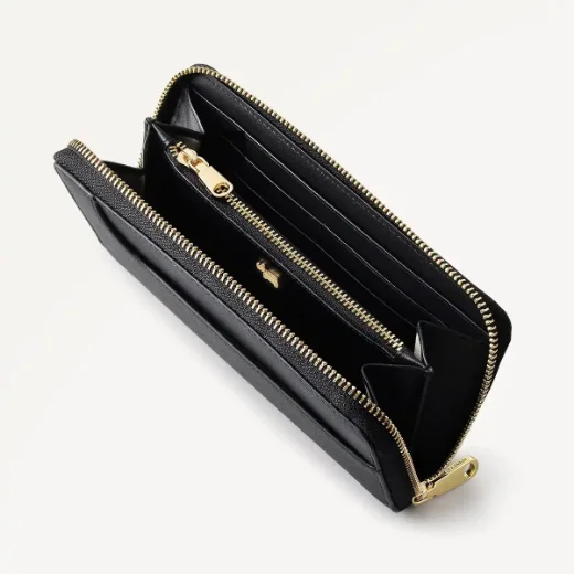Radley Pockets Large Zip Around Purse | Black
