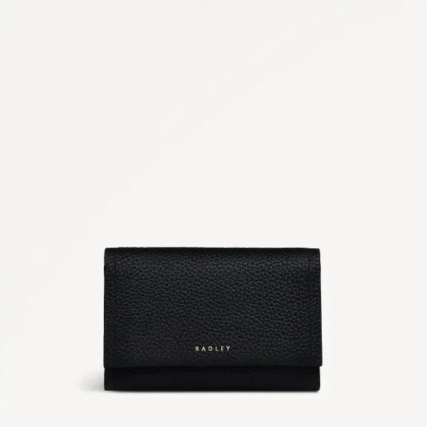 Radley Oak Street Medium Flap Purse | Black Radley Oak Street Medium Flap Purse | Black