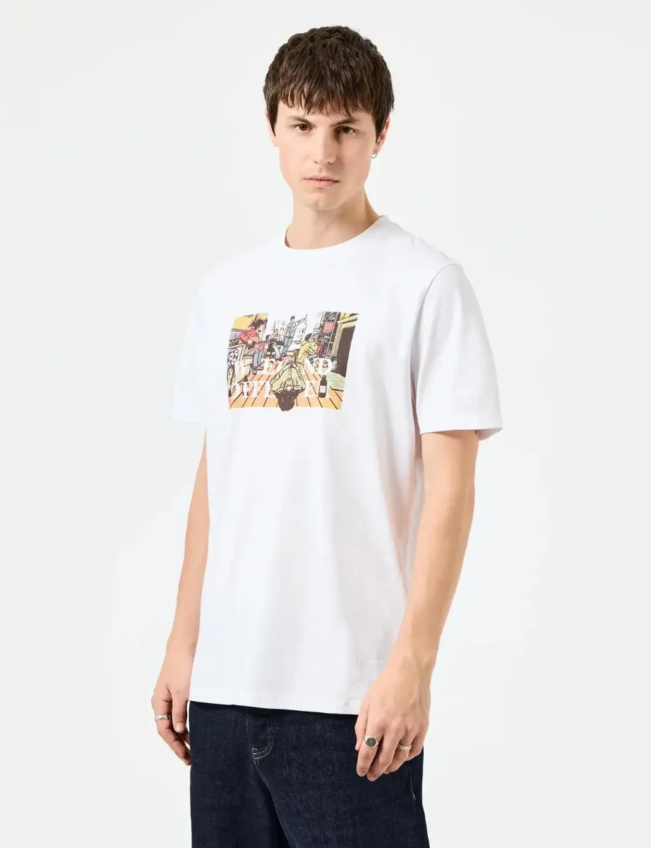 Weekend Offender Stratford Avenue Graphic T-Shirt | White
