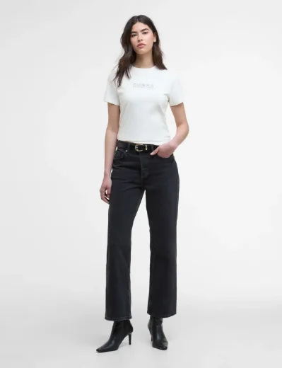 Barbour International Harley T-shirt | Off White