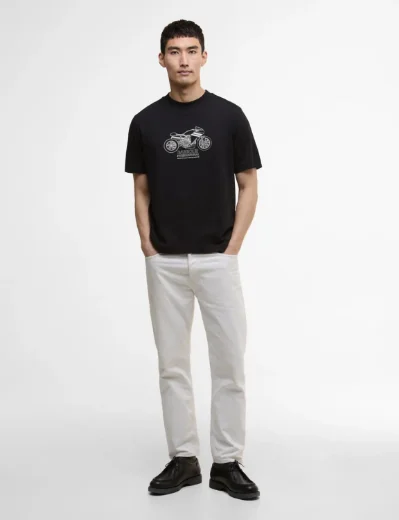 Barbour International Topher T-Shirt | Black