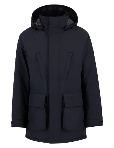 Barbour International Willett Waterproof Coat | Navy
