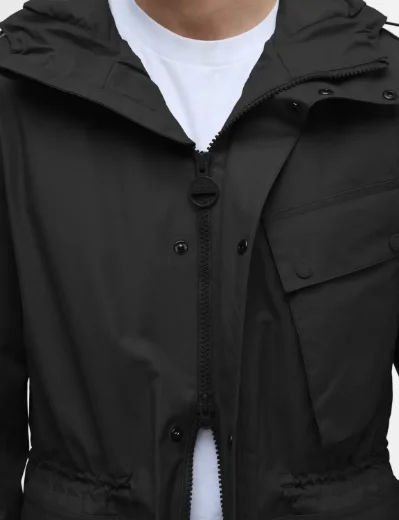 Barbour International Endley Waterproof Coat | Black