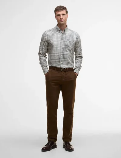 Barbour Padshaw Long Sleeve Check Shirt | Washed Stone