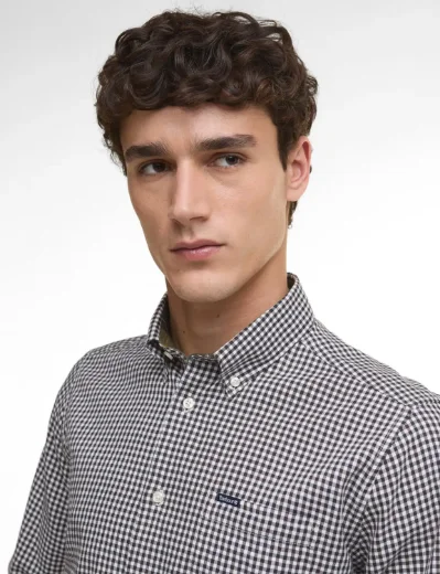 Barbour Padshaw LS Check Shirt | Dark Oak
