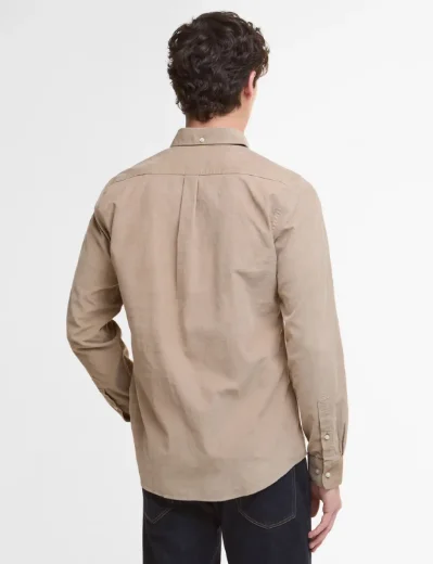 Barbour Ramsey Long Sleeve Cord Shirt | Washed Stone