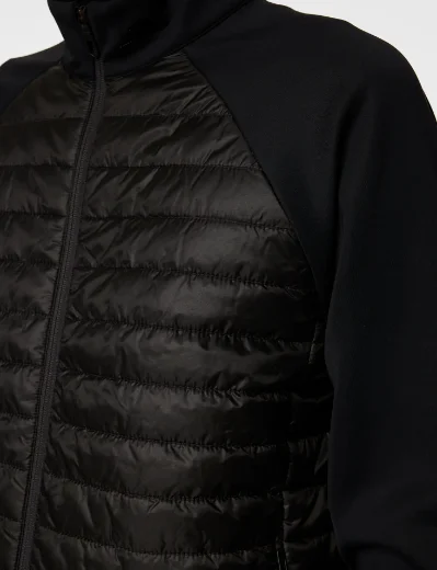 J.Lindeberg Hayden Quilt Hybrid Jacket | Black
