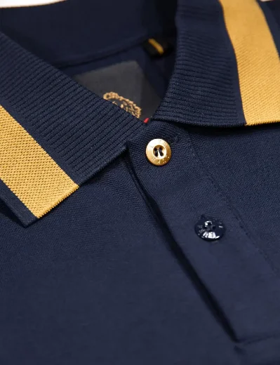 Luke Makati Polo | Navy Gold