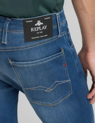 Replay Anbass Slim fit Jeans | Dark Blue