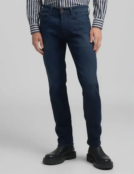 Replay Grover 879 980 Straight Fit Jean | Dark Blue Replay Grover 879 980 Straight Fit Jean | Dark Blue