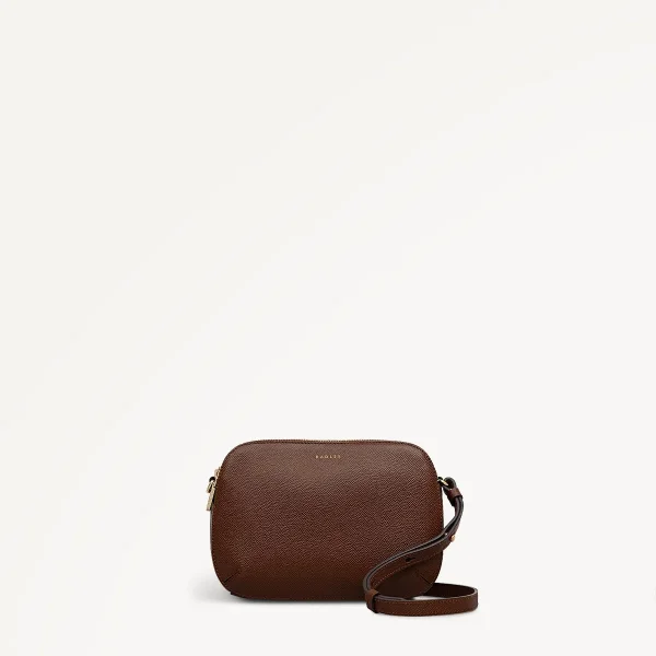 Radley Dukes Place Textured Medium Zip-top Crossbody | Chocolate Radley Dukes Place Textured Medium Zip-top Crossbody | Chocolate