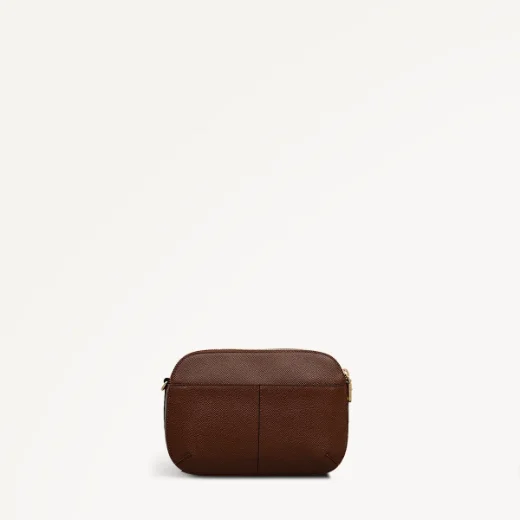 Radley Dukes Place Textured Medium Zip-top Crossbody | Chocolate
