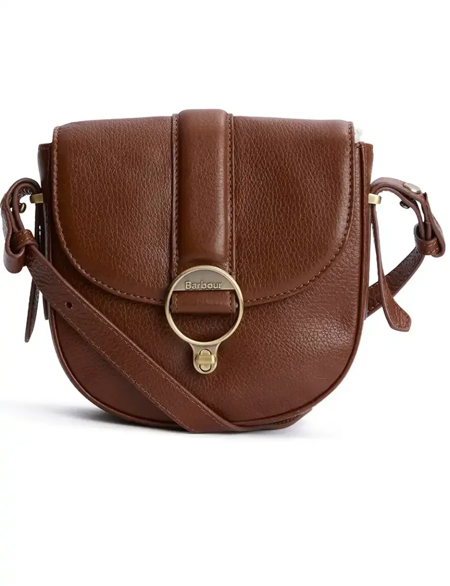 Barbour Elm Leather Crossbody Bag | Brown
