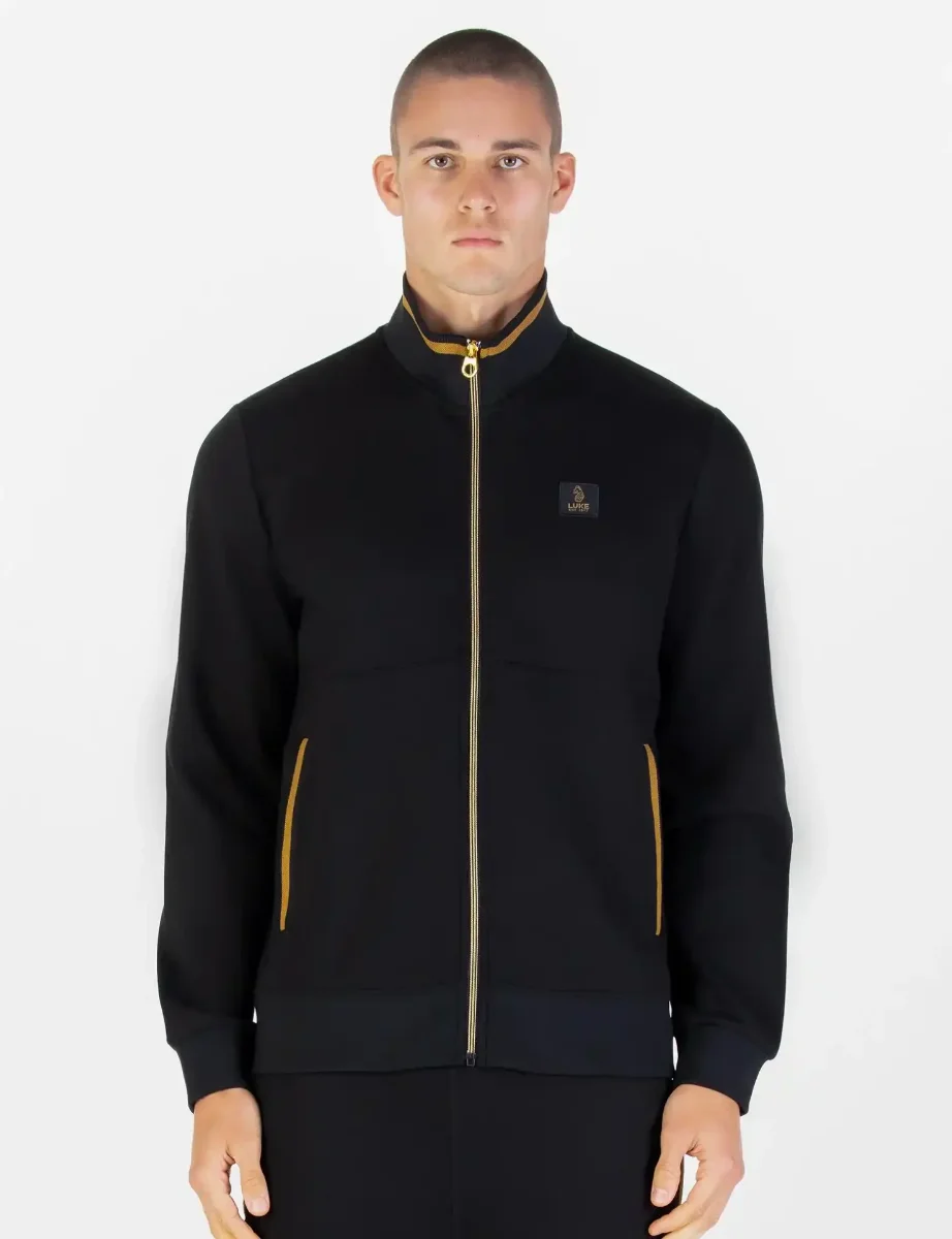 Luke Makati Funnel Neck Sweatshirt | Black 