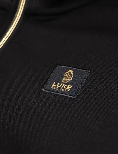 Luke Makati Funnel Neck Sweatshirt | Black 