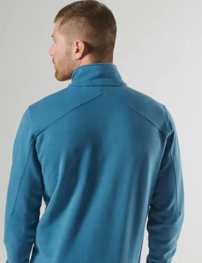 Ma.Strum Neo Quarter Zip Sweat | Ink Navy
